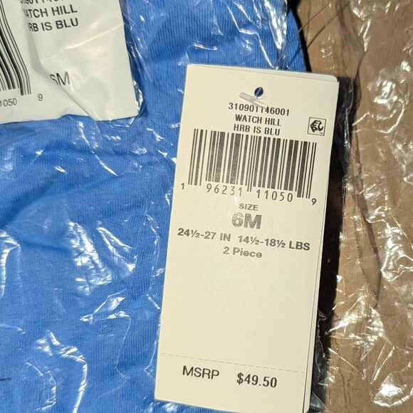 Ralp Lauren Baby 2 Piece Skirt and bottom. Watch Hill, Size 6M - Picture 4 of 4